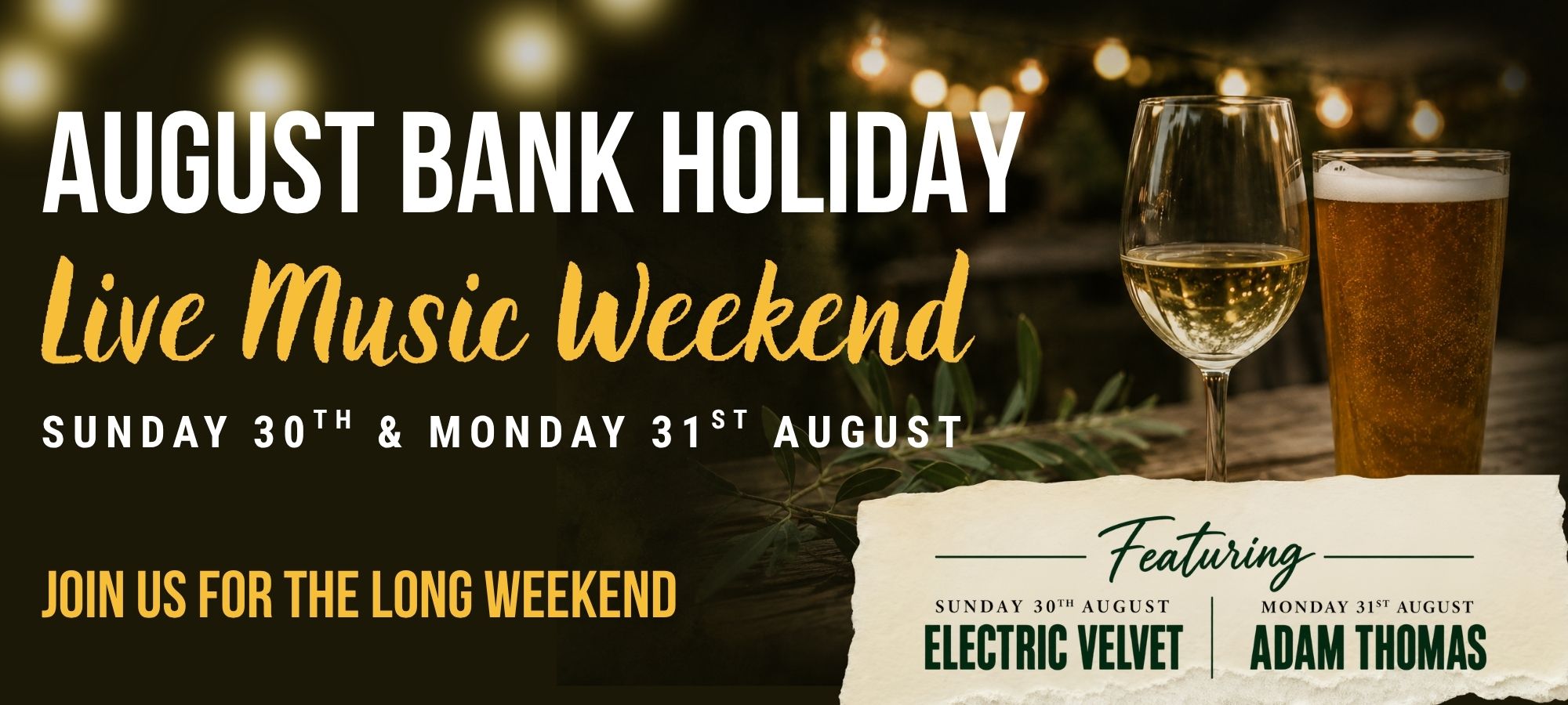 August Bank Holiday